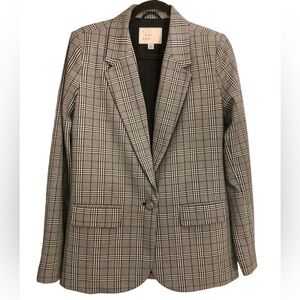 Houndstooth Blazer - size 6 - perfect condition NWOT